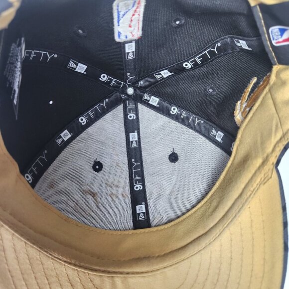 Toronto Raptors NBA Youth Hat Cap City Edition Charcoal Gold Embroidered Logos - Picture 9 of 11